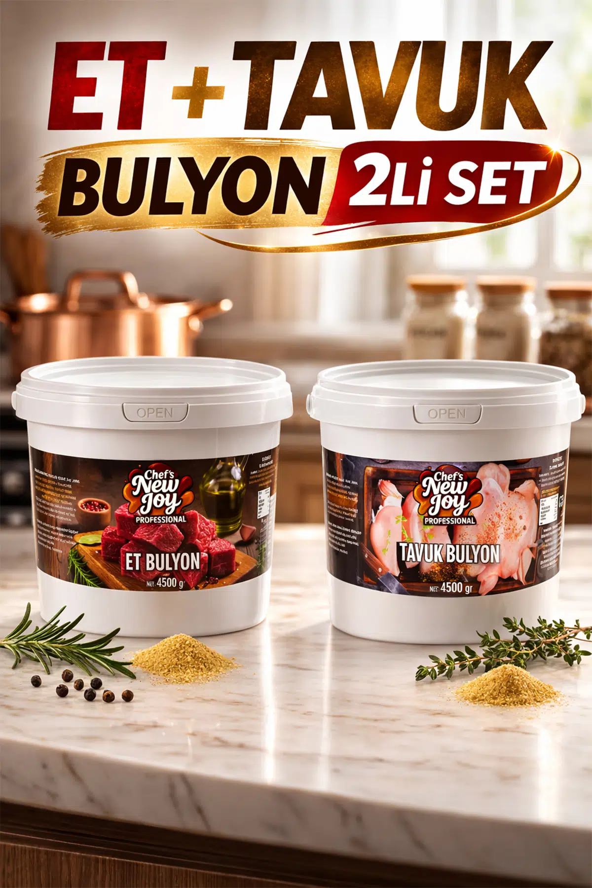 Bulyon Seti Et Bulyon + Tavuk Bulyon Efsane 2li Dev Paket 9kg