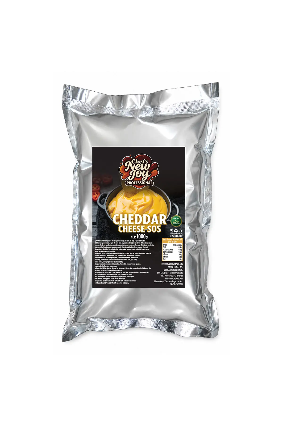 Cheddar Toz 1000 gr Çedar Peynir Sos Tozu