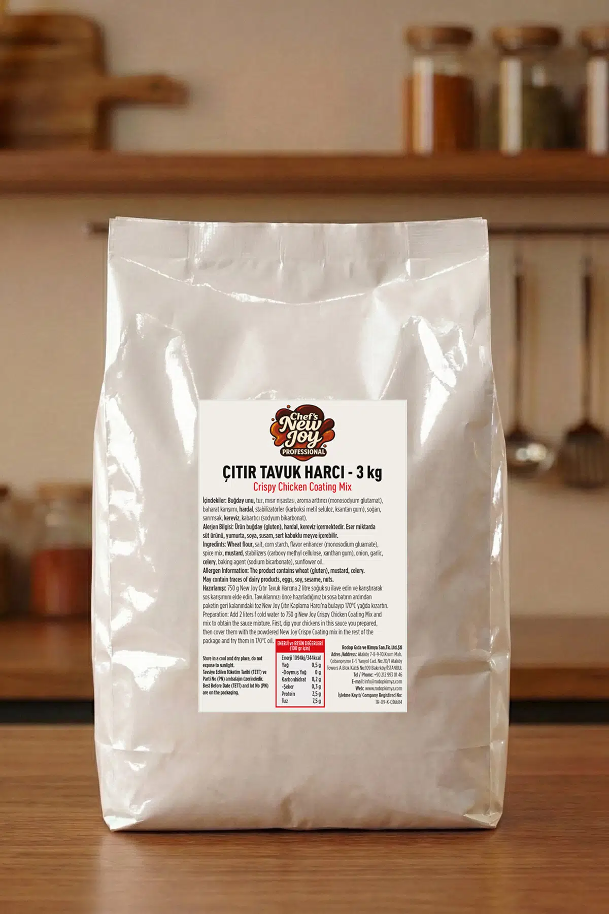 Çıtır Tavuk Harcı 3000 gr Pane Harcı