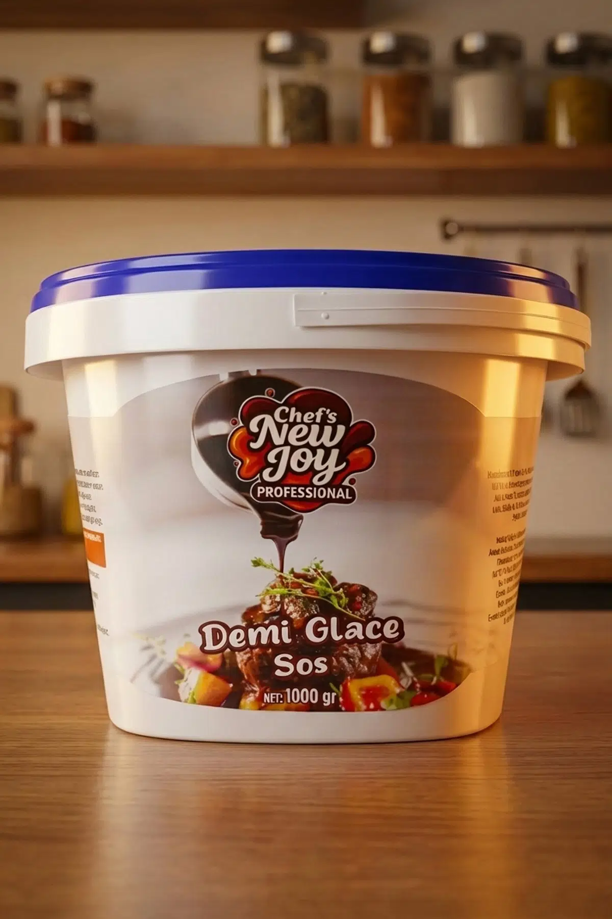 Demi Glace Sauce 1000 gr Sos Tozu