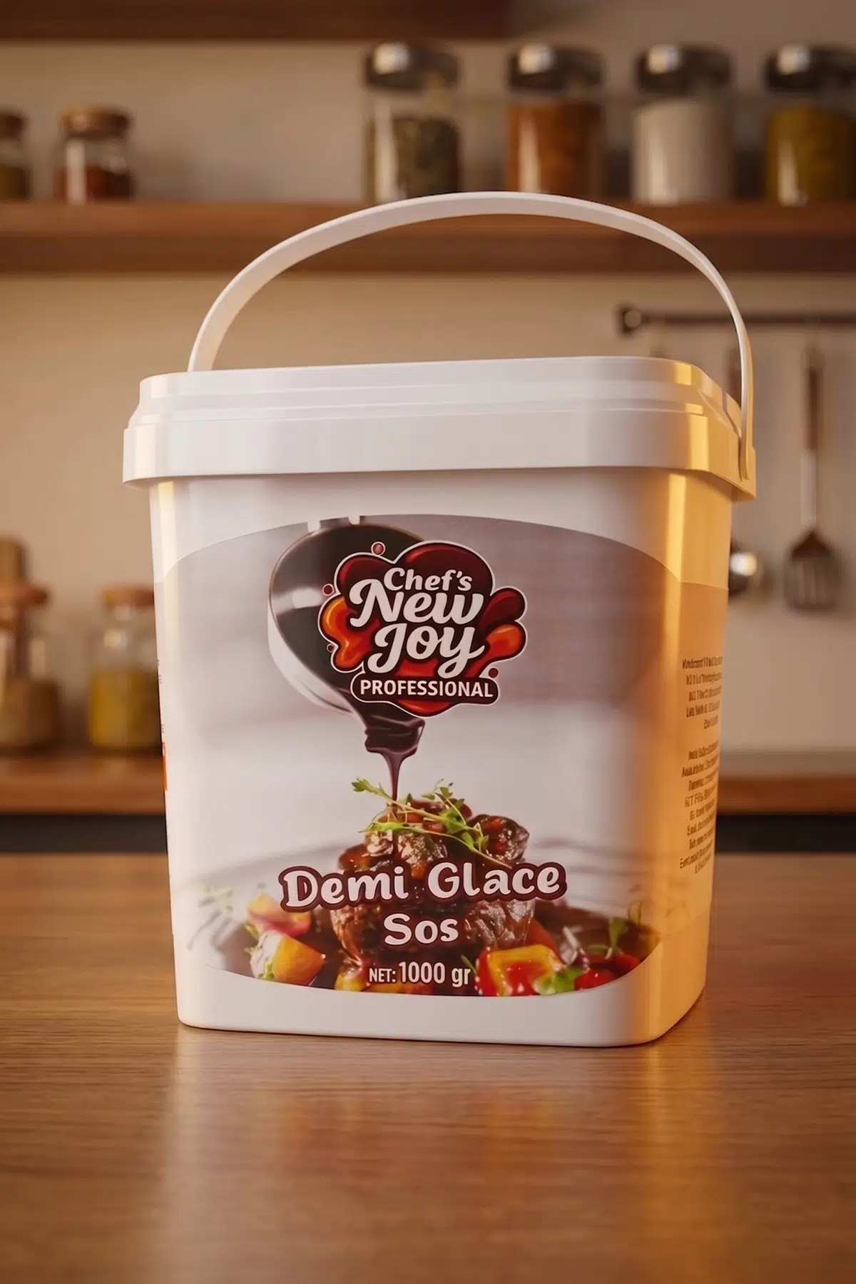 Demi Glace Sauce 1000 gr Sos Tozu