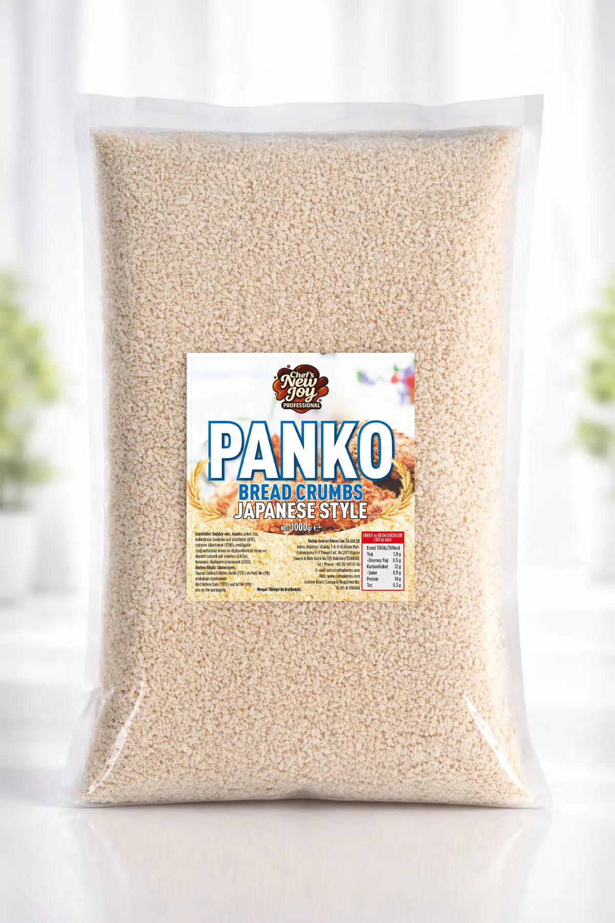 Panko Ekmek Kırıntısı 1000 gr Panko Bread Crumbs