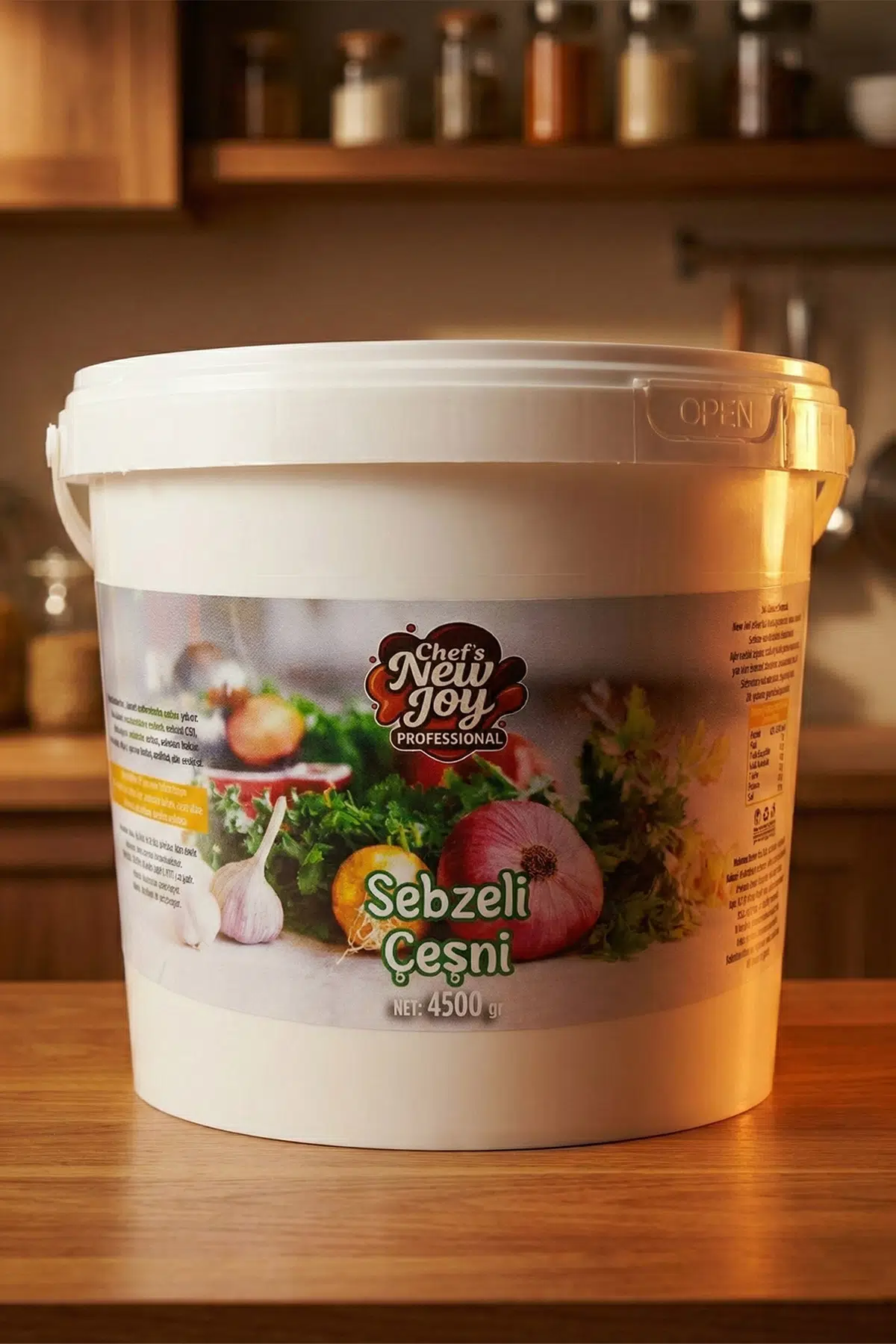 Sebzeli Çeşni 4500 gr Vegetable Seasoning