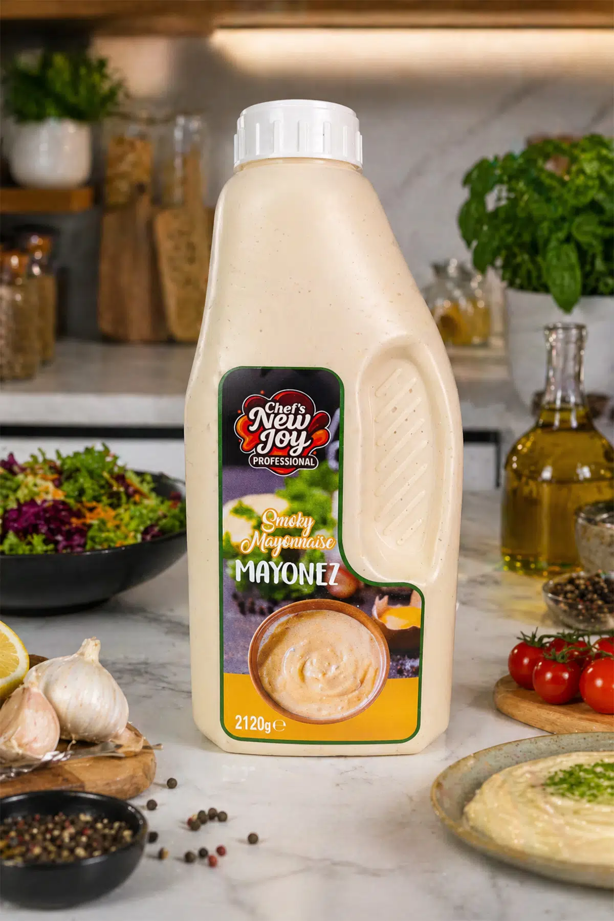 Smoky Mayonez 2120 gr Smoky Mayonnaise Tütsülenmiş